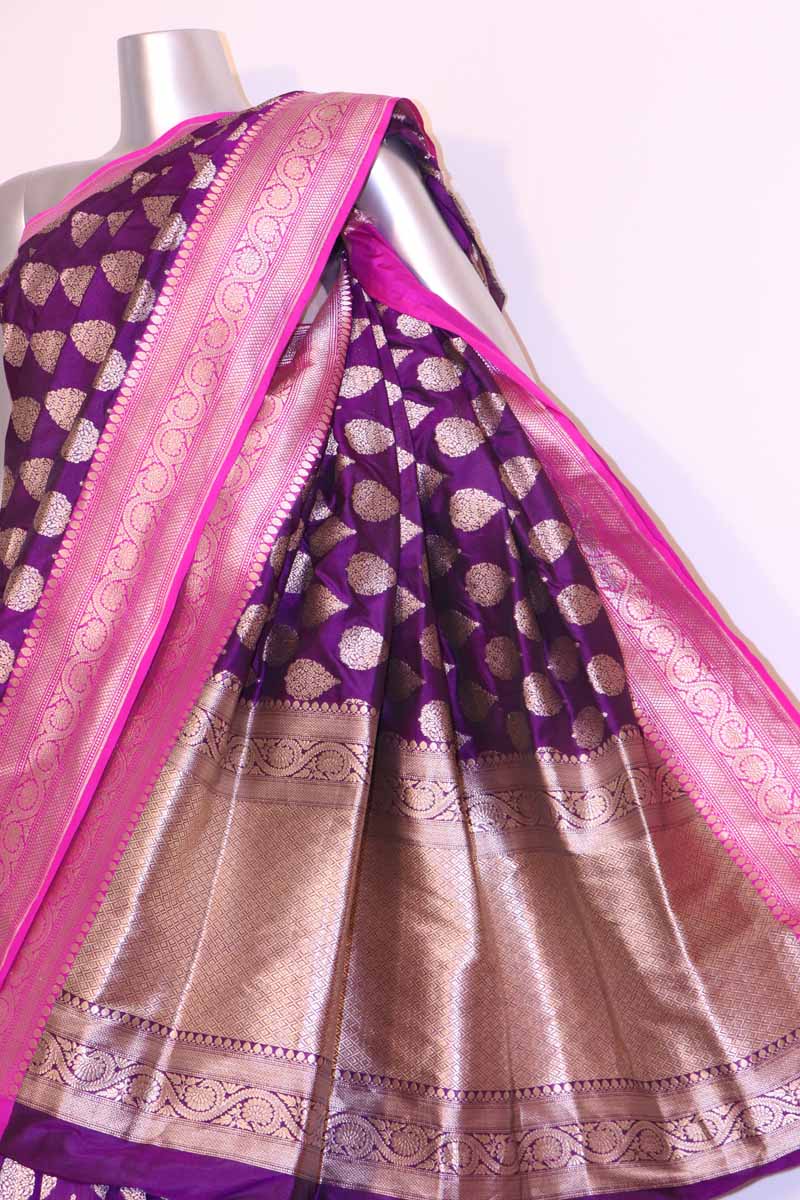 Designer Exclusive Handloom Banarasi Silk Saree AI202416